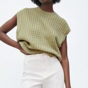 Zara Sleeveless Knit Top